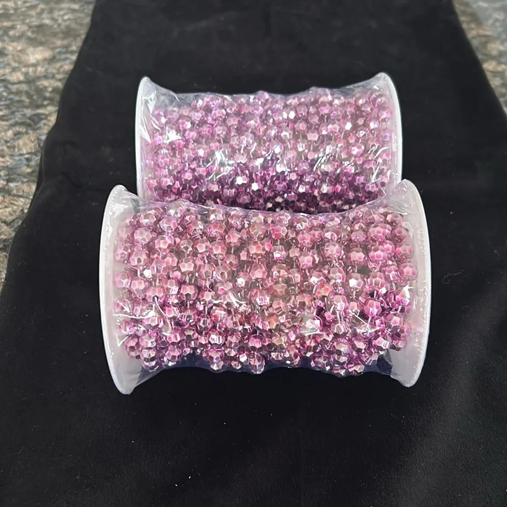 CELEBRATE IT BEADED GARLAND LOT OF 2 NWT